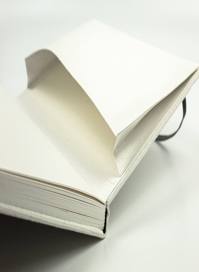 Etchr A5 Portrait Sketchbook - Cold Press Mixed Media 100% Cotton - Hardcover Drawing Book 5.8”x8.3 with 52 Pages - Image 3